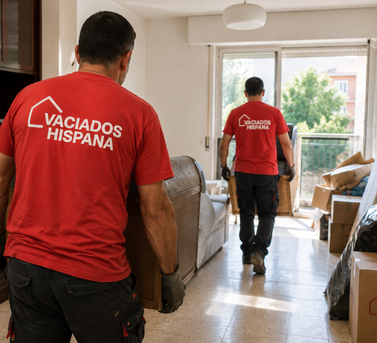 vaciados hispana vaciando un piso